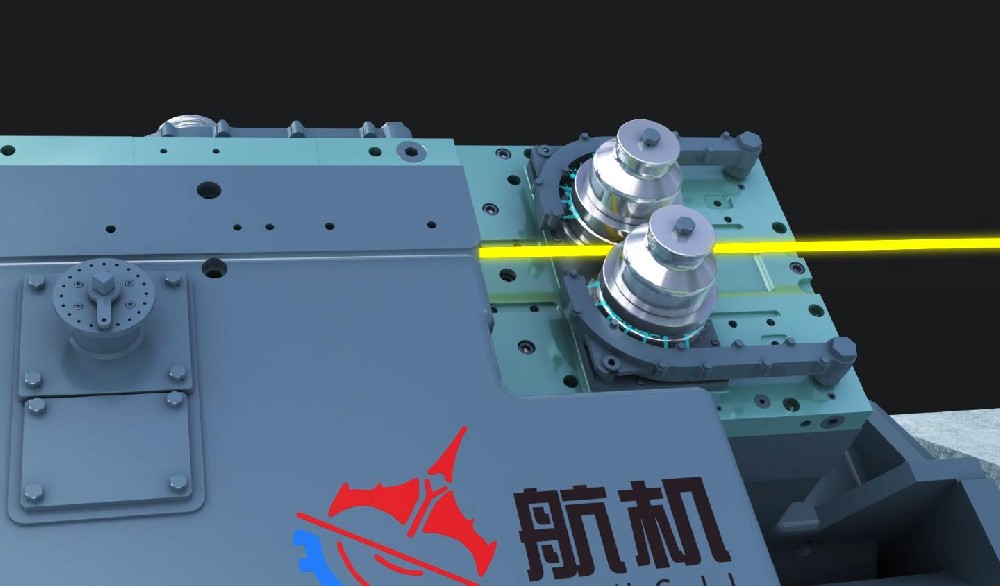 线材轧钢机工业动画演示